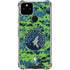 NBA Minnesota Timberwolves Digi Camo Google Pixel 5 Clear Case